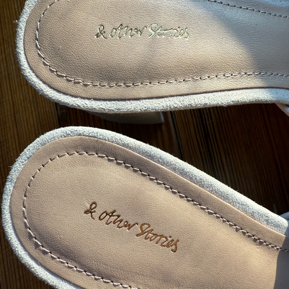 & Other Stories - block heels suede - Picture 4 of 7